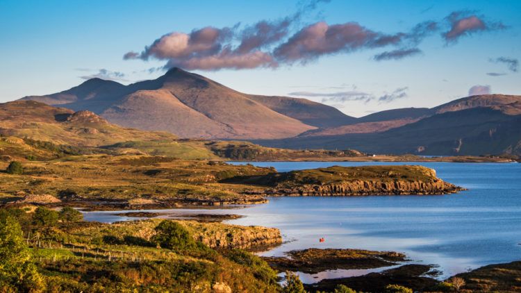 Argyll Scotland Ben More on Mull Island