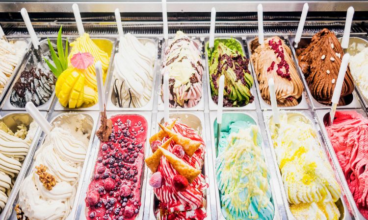 Italian gelato