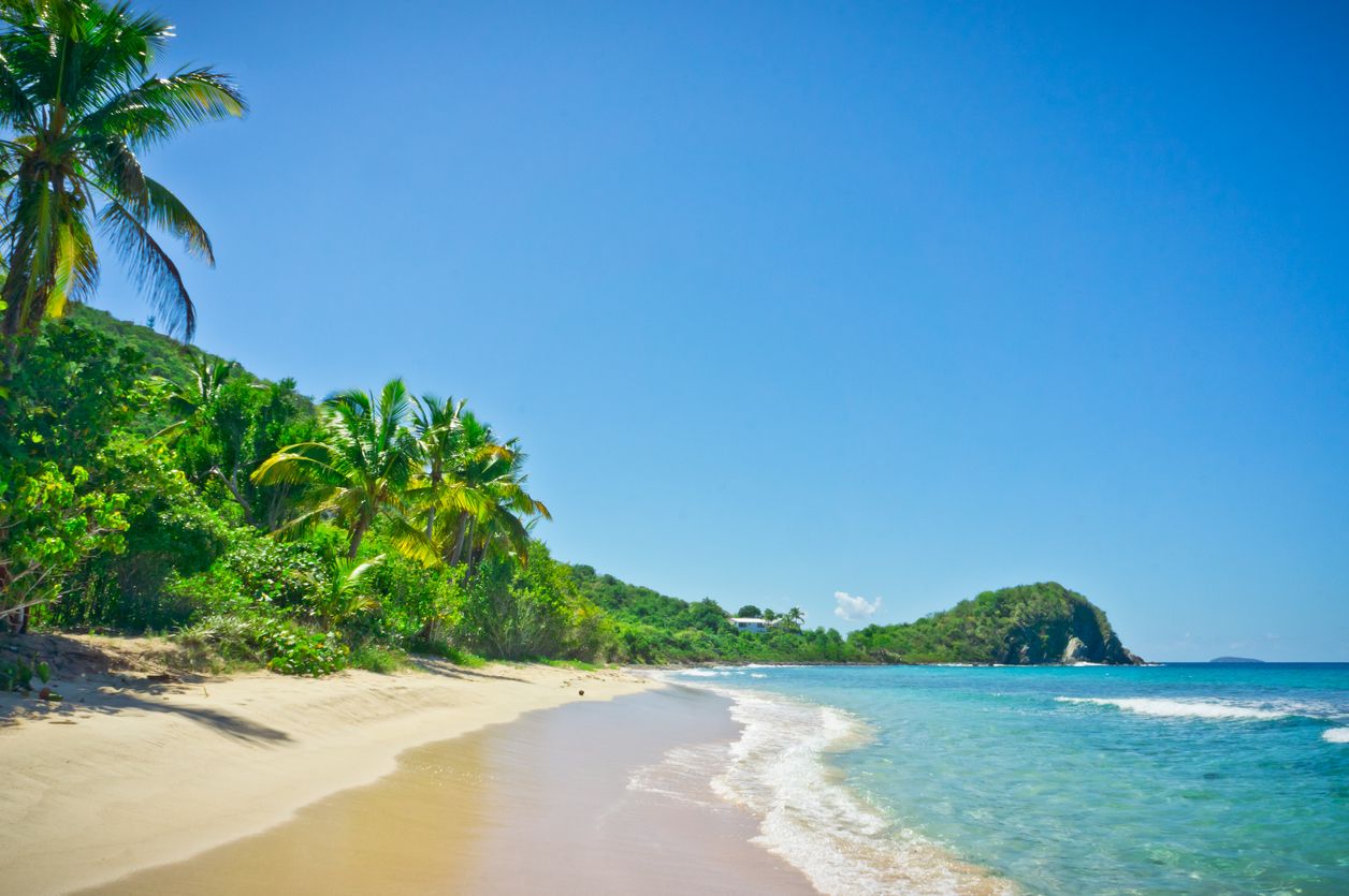 Tortola - where's hot in March
