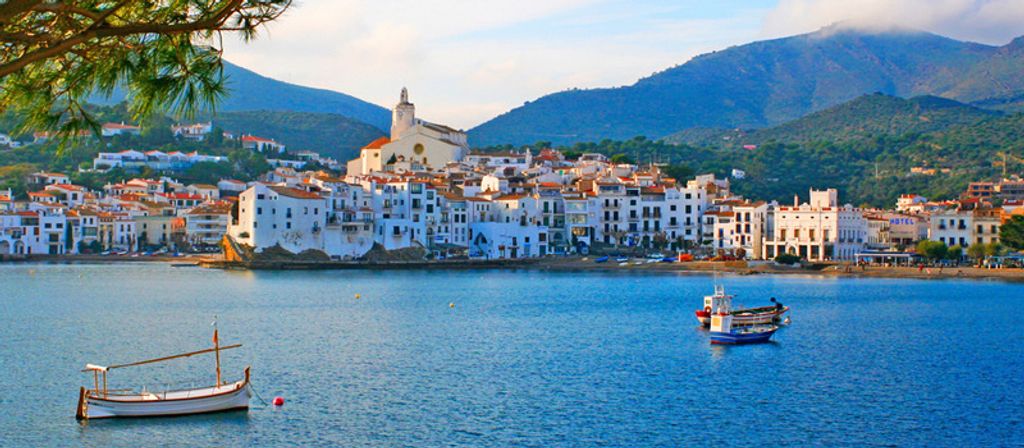 Whitewashed houses in Cadaques