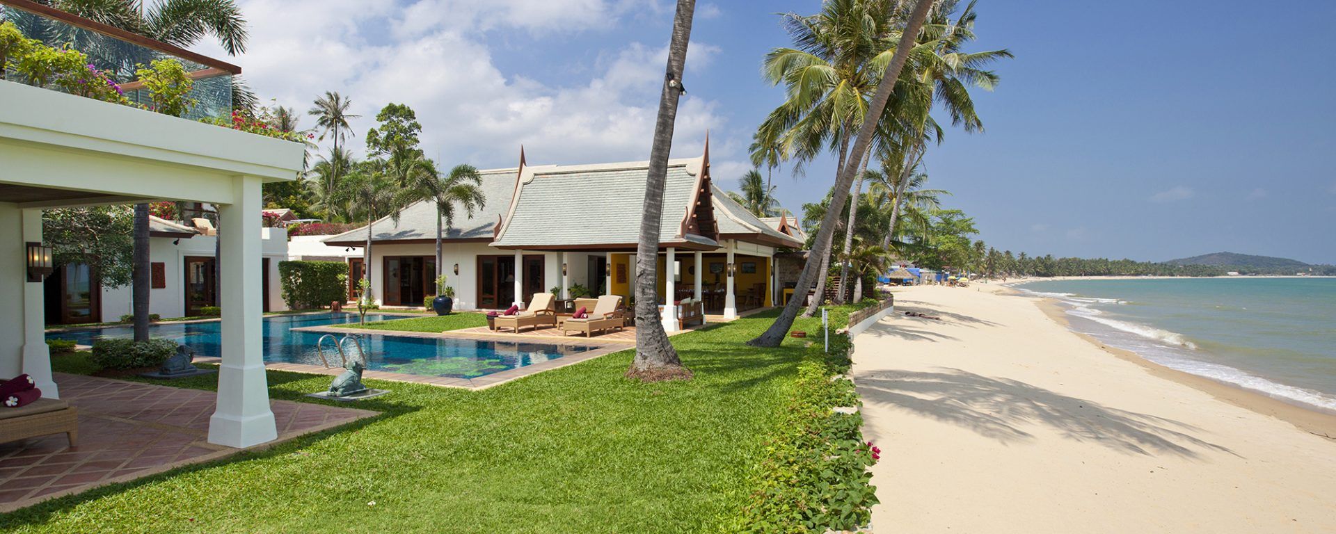 Beachfront resort in Thailand