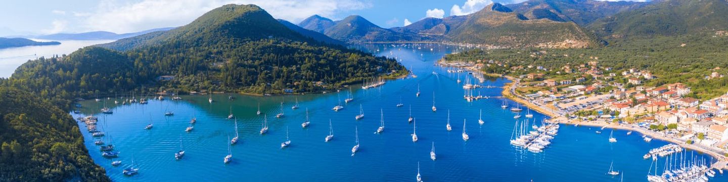 Lefkada sailing and coastline
