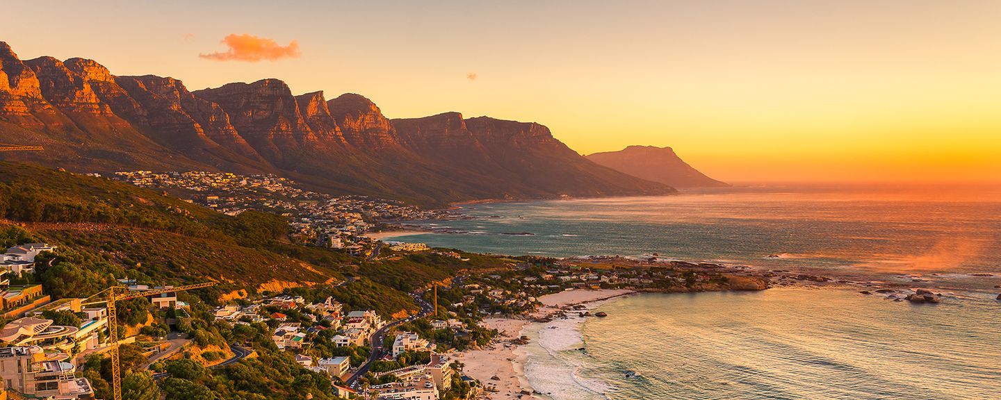 Clifton Beach Without People In The Late Afternoon