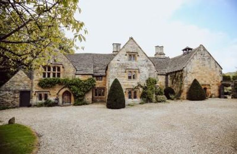 driveway of Cotswolds Manor in UK