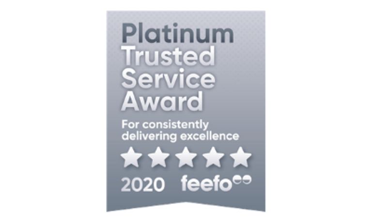 Feefo Service Award 2020