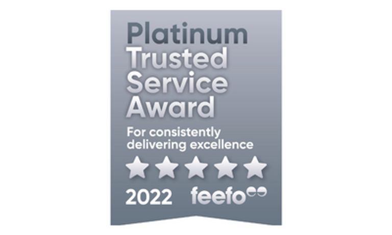 Feefo Service Award 2022
