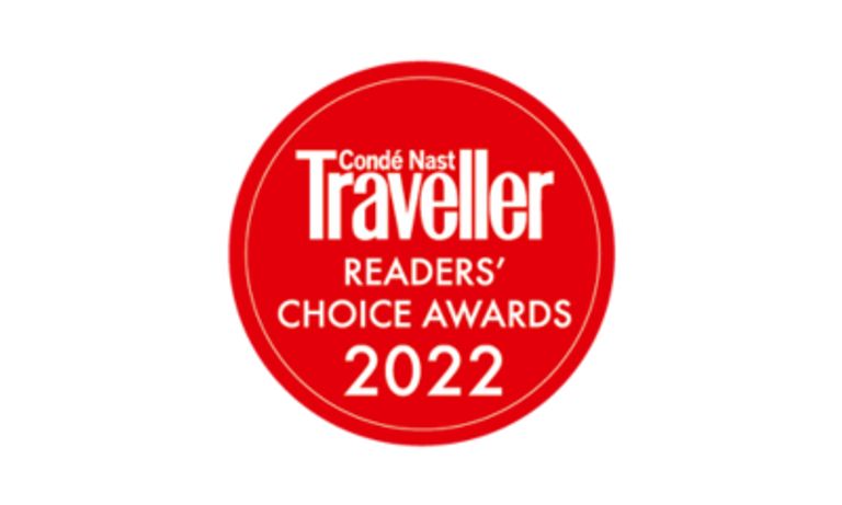 Condé Nast Traveller Readers' Choice Award 2022