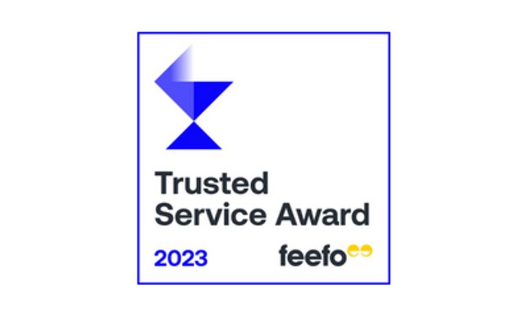 Feefo Trusted Service Award 2023