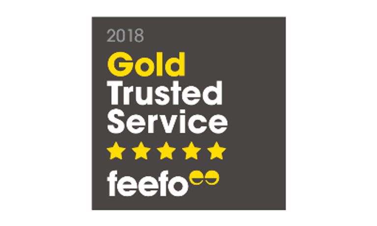 Feefo Service Award 2018